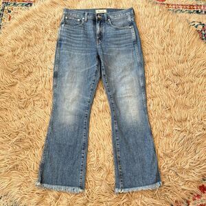 Madewell Cali Demi boot jeans size 28